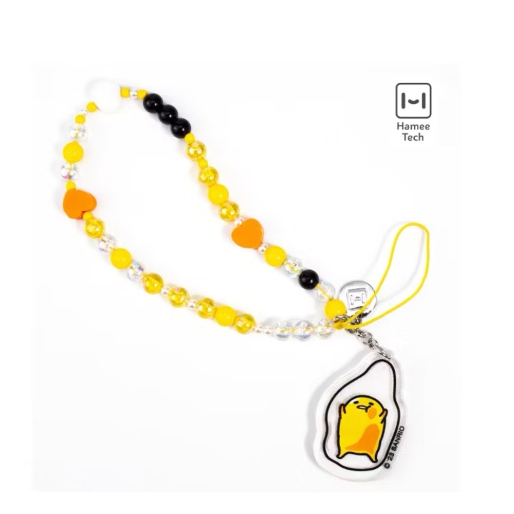 Hamee Beaded Strap Bag Accessory Sanrio gudetama Classic Wristlet